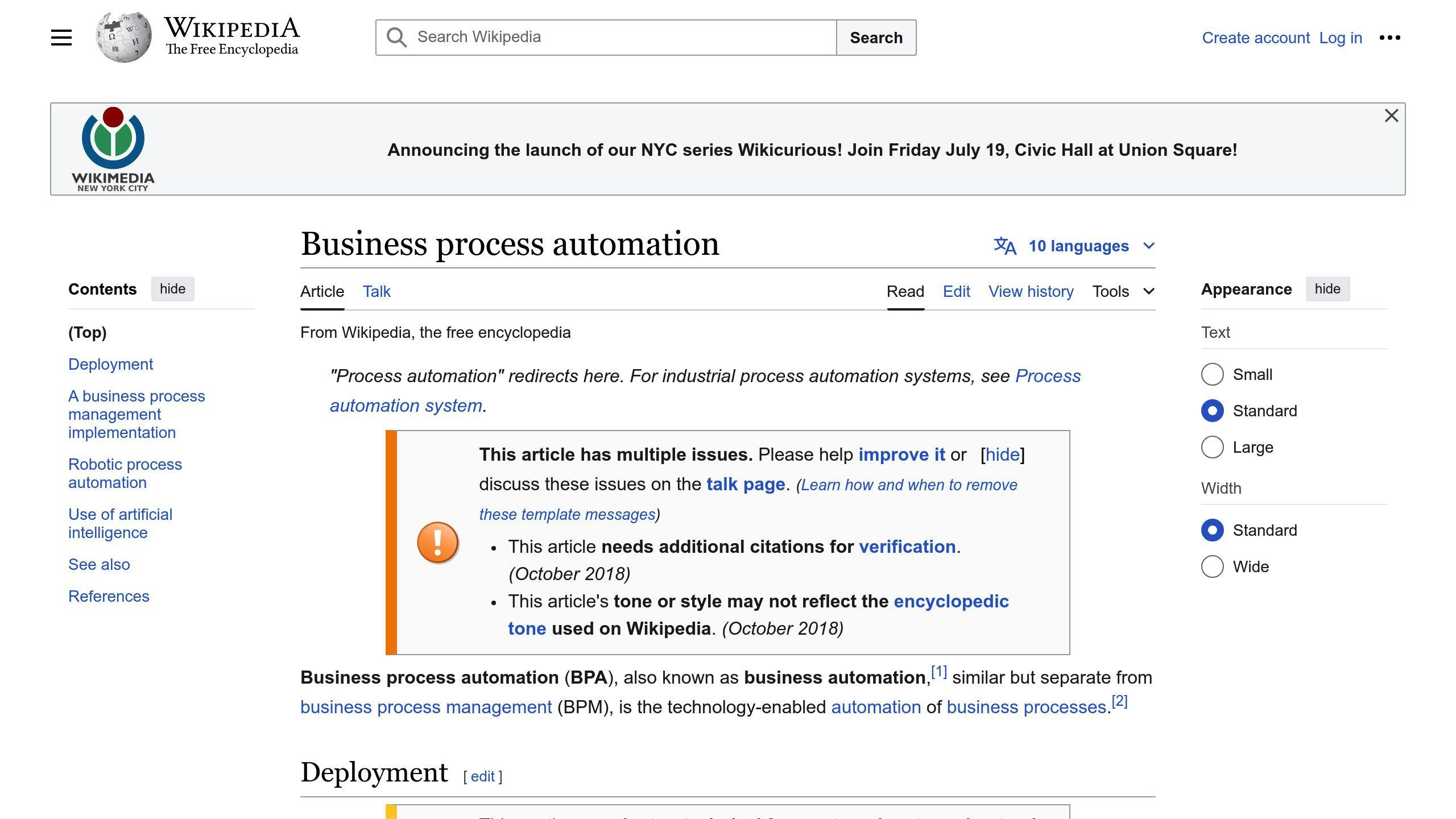 Business Process Automation