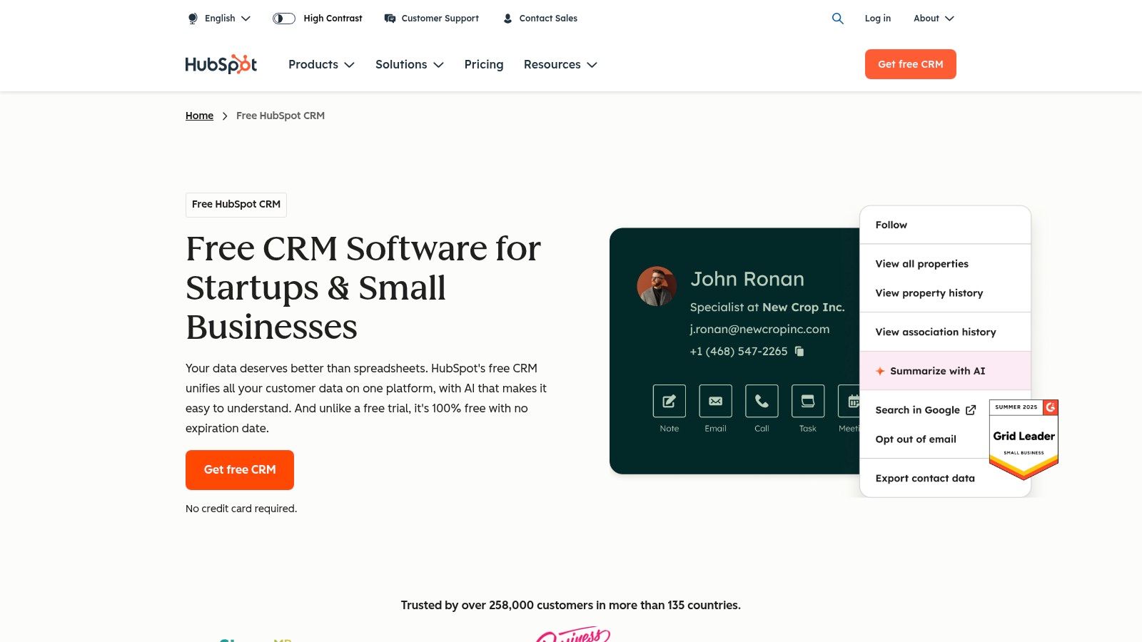 HubSpot CRM