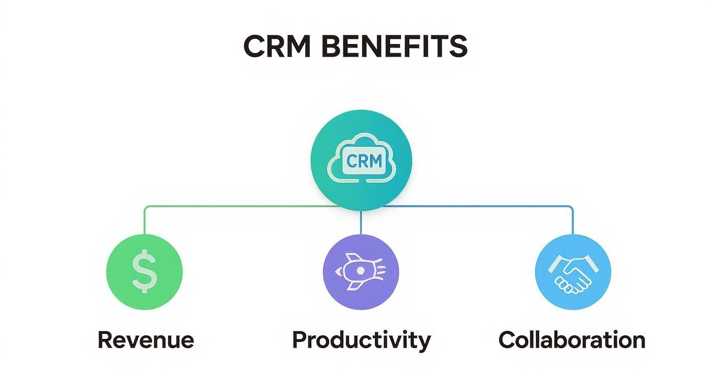Infographic about what is crm integration