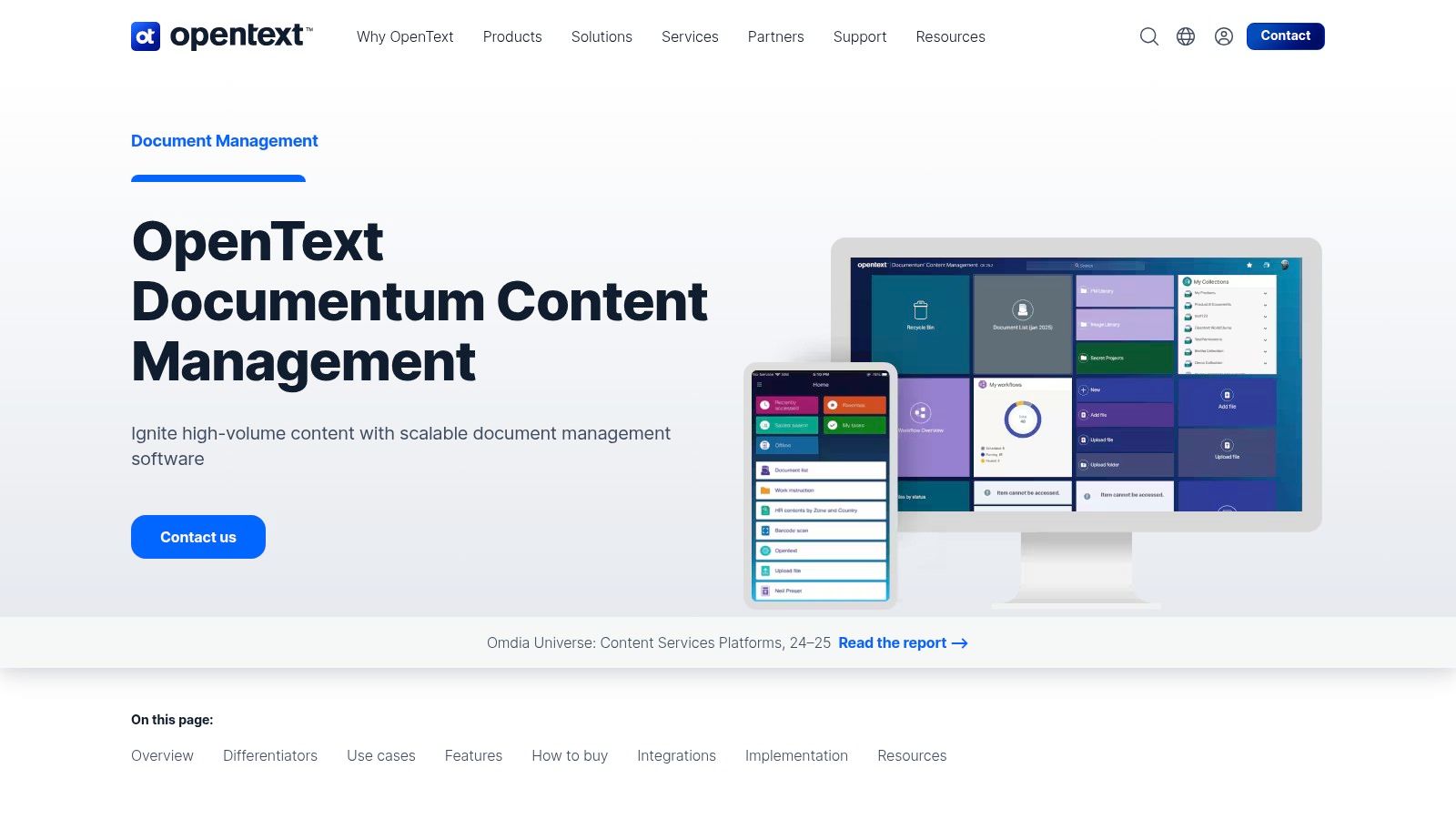 OpenText Documentum (OpenText Content Cloud)
