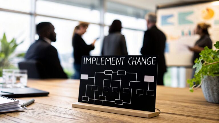 How to Implement Change Management That Lasts