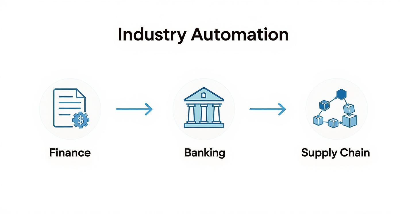 Infographic about what is hyperautomation