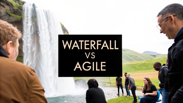 Guide: waterfall and agile project management