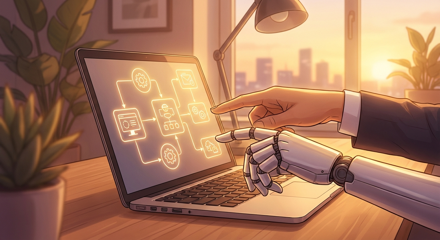 AI and human collaboration in workflow automation
