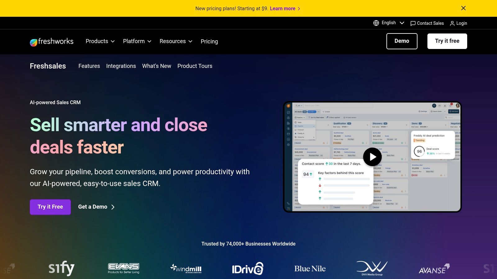 Freshsales by Freshworks