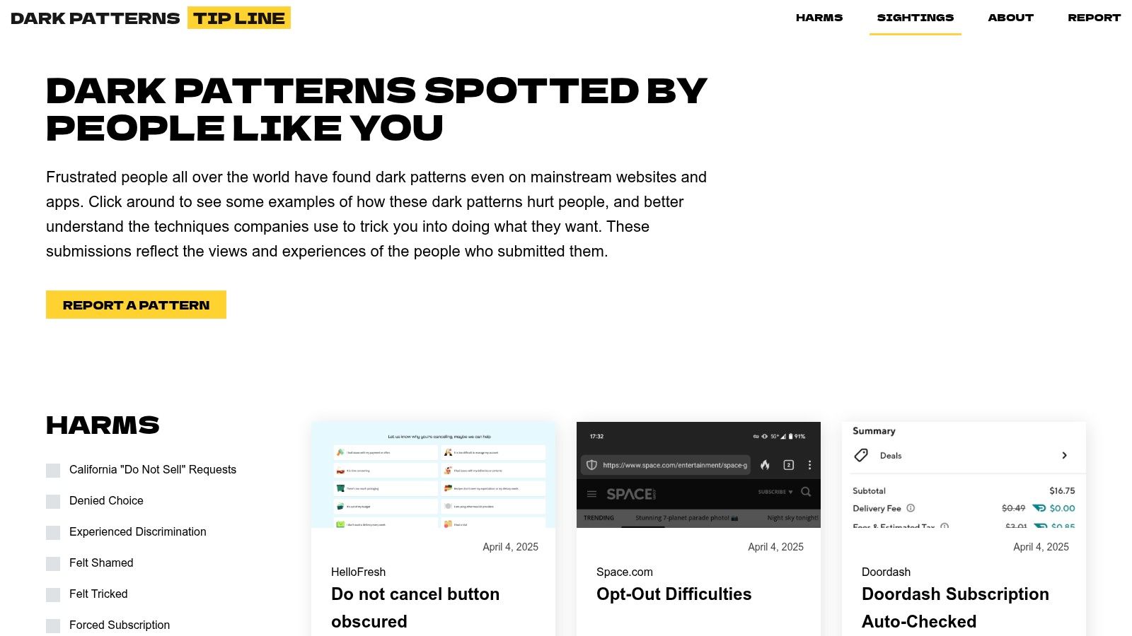 Example 2: Inconsistent Design Patterns