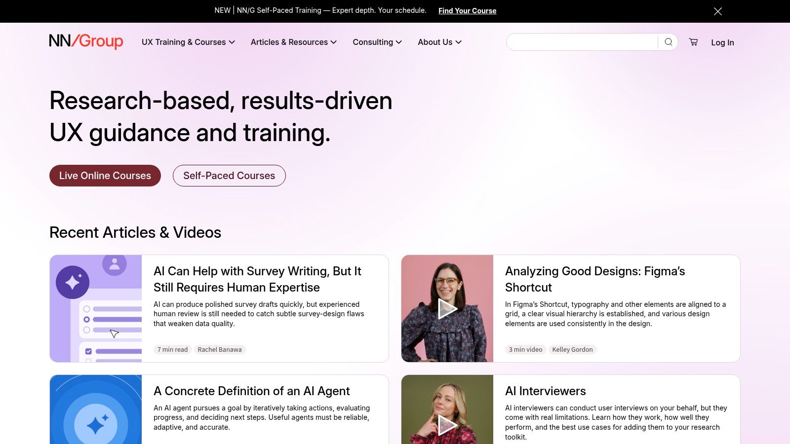 Nielsen Norman Group (NN/g)