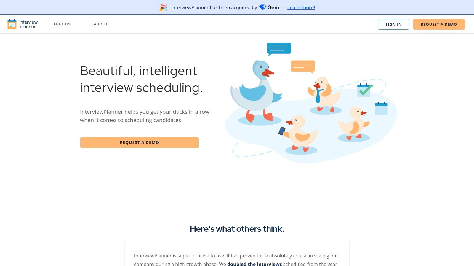 Gem Scheduling (InterviewPlanner)