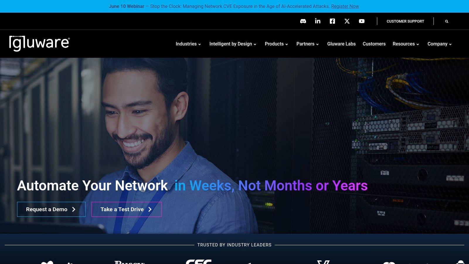 Gluware Intelligent Network Automation