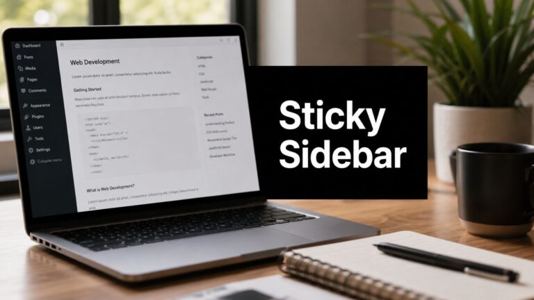 CSS Sticky Sidebar: A Modern Implementation Guide