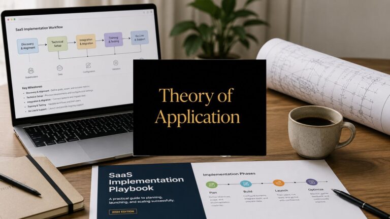 Theory of Application: A Practical Guide for B2B and SaaS