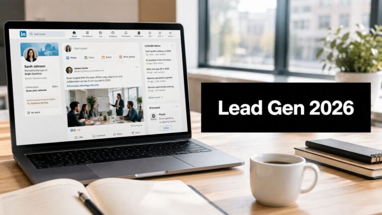 B2B Lead Generation LinkedIn: The 2026 Playbook